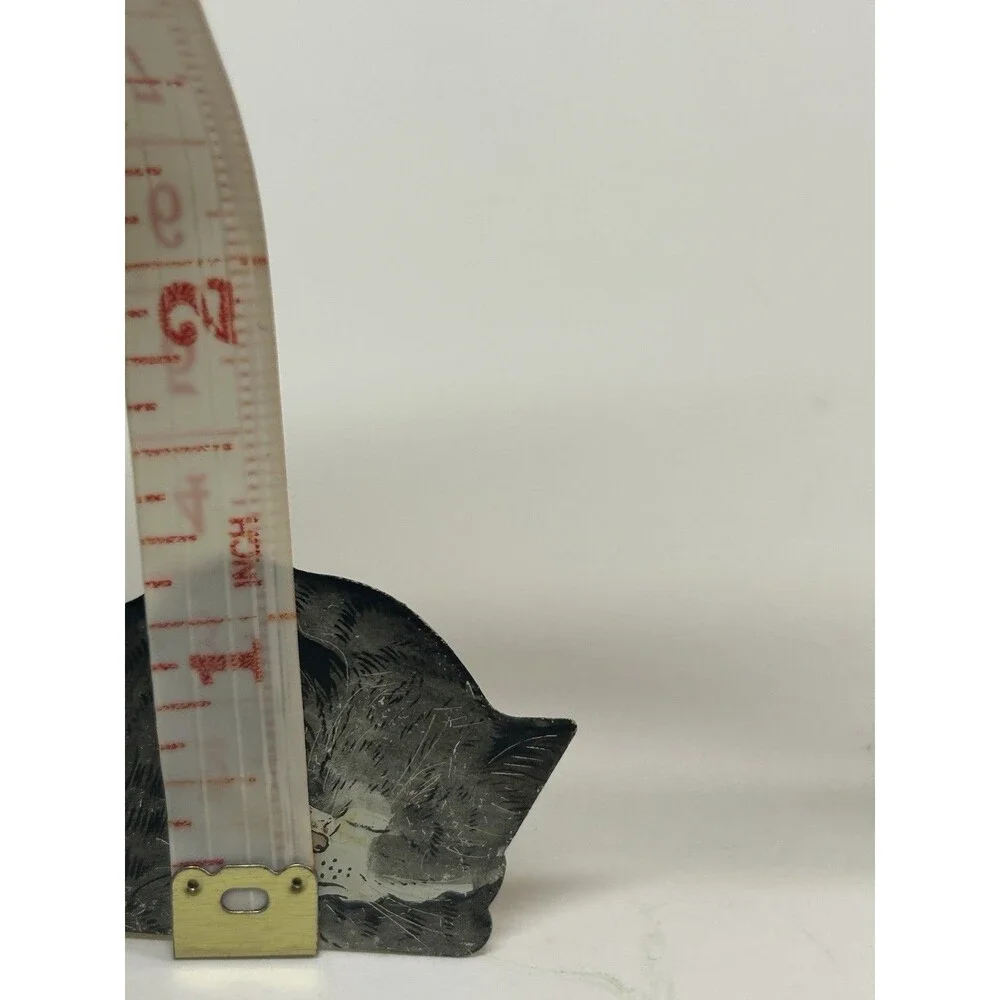Kitty Ohio Wholesale Sleepy Cat Bendable Tail Vintage Rare Cottage Core Metal